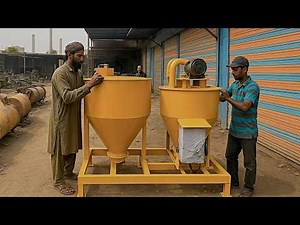 This Local Workshop Made an Automatic Cement Pump from Scratch – You’ll Be Amazed!