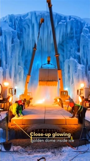 From Glacier Cave to Mosque | Timelapse Build #viral #shorts #islamic