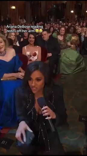 NEW: Ariana hosted the Tonys with no autocue and no script due to the Hollywood writers strike. Iconic. #fyp #arianadebose #tonyawards #writersstrike #viral #tonys2023