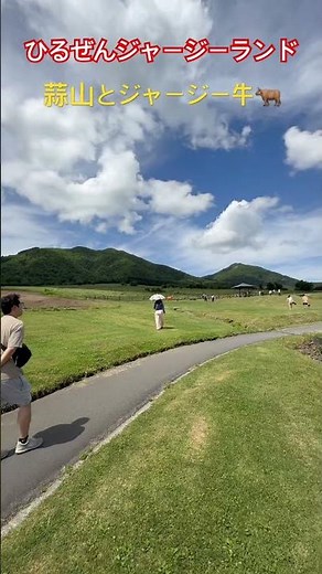 新緑の蒜山高原とジャージー牛たち｜ひるぜんジャージィーランド