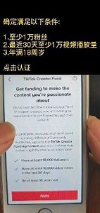tiktok基金申请全过程记录