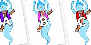 A-Z Alphabet on Genie of the Ring