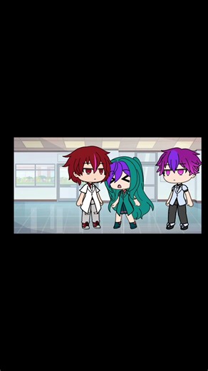 My Hair Changed Twice.... I Have Two Soulmates💥❤️ #gacha #gachalife #gachaedits #shorts