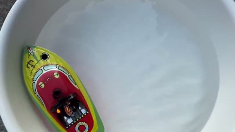 Candle Boat Vintage Wind up Tin Toy Retro Collectible Boat.design and Production by Saint John.gift for Kids.christmas Gift Idea. - Etsy