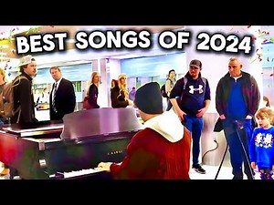 BEST SONGS OF 2024 ON PIANO IN PUBLIC!