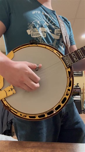 Been spending a lot of time with Crowe lately. His tone, drive, and timing are second to none, definitely my favorite traditional banjo player | Mason Crone