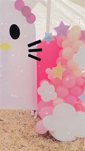 Hello Kitty Birthday Party Backdrop Ideas