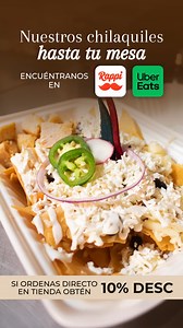 Si no puedes venir al restaurante, nosotros llevamos nuestra especialidad directamente hasta tu mesa. Si decides ordenar directo en tienda, ¡te regalamos un 10% de descuento! 🤩 *El descuento se aplica sobre el precio de apps 📍Estamos ubicados en Av. Morelos #443 Oriente, Torreón Coahuila. | Las Marías Torreón