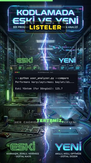 Python'da ASLA For Döngüsü Kullanma! #python #programlama