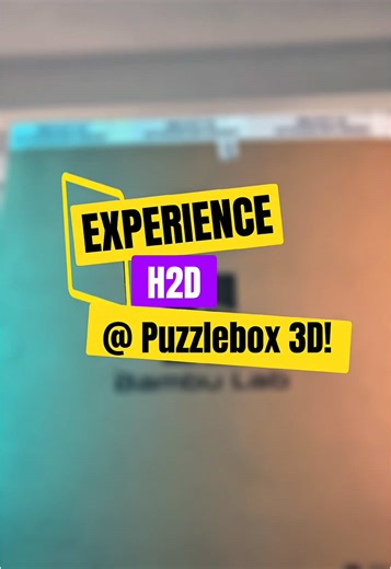🚨 BIG NEWS! 🚨 The Bambu Lab H2D has officially arrived at Puzzlebox 3D — and YOU can be one of the first to experience it in action! 📍 Visit our showroom: 3rd Floor, 6 Guirayan St, Brgy. Dona Imelda, Quezon City, 1113 Metro Manila 🚀 Ready to level up your 3D printing? 👉 Reserve your H2D now and get hands-on with the next-gen 3D machine! 🔥Precision. Speed. Power. 📋 Register here: https://docs.google.com/forms/d/e/1FAIpQLSeA3KJRpT0O9KuJxZv1oU7FE1Ezd2xiPHIId466n-YVhziwPQ/viewform?usp=sf_link