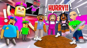 ESCAPE POLICE GIRL PRISON RUN OBBY RobloxBig Mac Escaped Police Girl Prison Run Obby with Bobby, Zoey, and Masha! | The Crystalline Gamerz