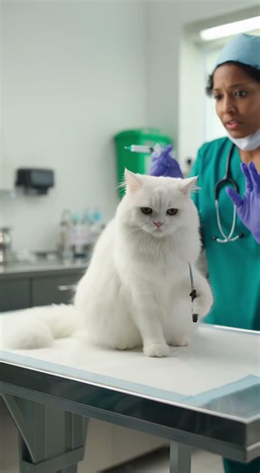 — You shall not pass, dog! I will fight to my last breath!😾💉#funny #funnyanimals #cat #pets #memes