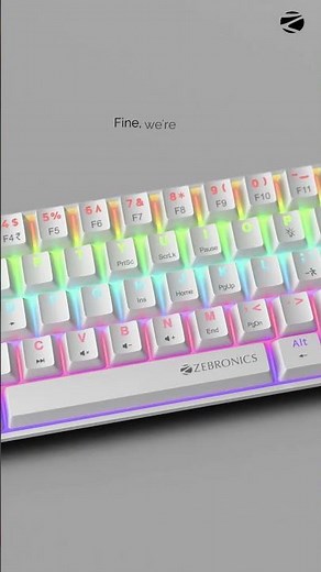 Zebronics Max Ninja 61 | Premium gaming keyboard