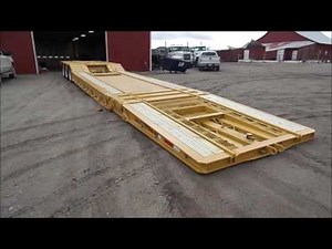 2000 Load King 403/4DFPR drop deck equipment trailer for sale | no-reserve auction June 8, 2017
