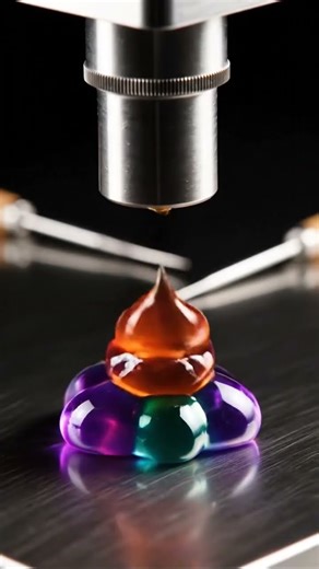 Macro Extrusion: Playful Gelatin Shapes