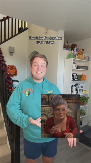 mrthomasenglish on Instagram: "Shrek Fairy Godmother Costume!"