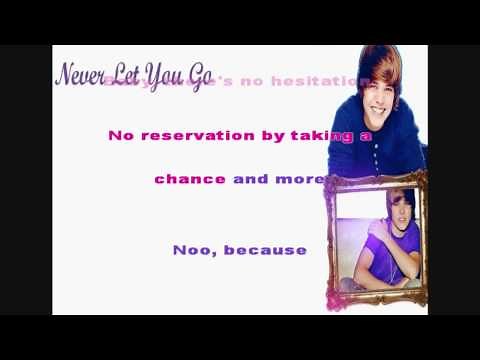 Never Let You Go - Justin Bieber (Acoustic) [Instrumental/Karaoke]