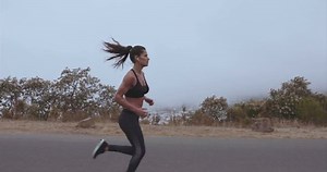 Side View Shot Young Athlete Running Stock Footage Video (100% Royalty-free) 18614723 | Shutterstock