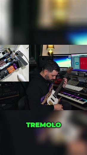 Electro Harmonix Ocean Eleven Tremolo Pedal #shorts