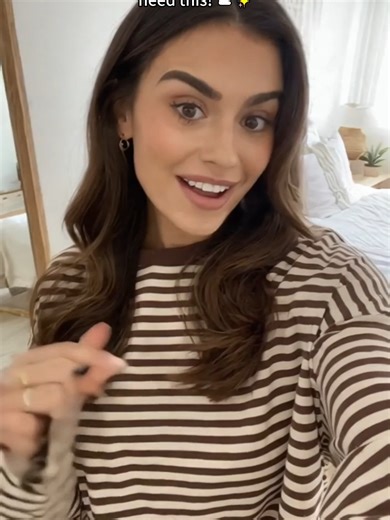 The most flattering loose fit top I've found! 😍 Hides everything perfectly. Get yours from the link below 👇 #tiktokmademebuyit #oversizedtee #stripedtop #comfyoutfit #ukfashion #midsizefashion #tiktokshopuk