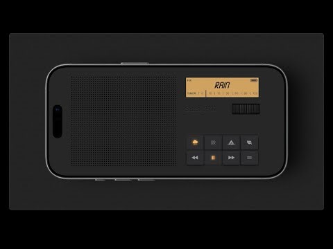 Vintage Radio Rain White Noise – 8 Hours for Deep Sleep | Static FM