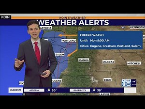 Weather forecast: Temperatures dropping quick Saturday night in Oregon