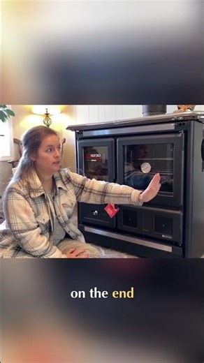 Rosa XXL Stove: Bigger Oven, Same Firebox Size? #shorts