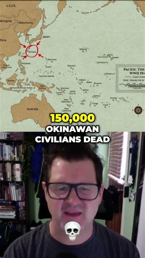 WWII's Brutal Pacific Battle: Untold Civilian Cost #shorts