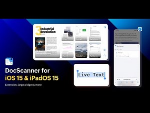 Doc Scanner for iOS 15 and iPadOS 15