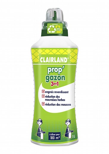Engrais Liquide Prop'Gazon 3 en 1 - Clairland®