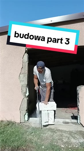 Budowa - Dzień 3 😃: Kuwanie Okna i Murowanie - Zapraszam do Obserwacji!