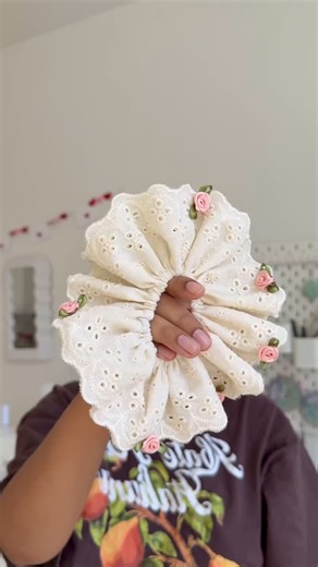 Jashan ghuman ⭐️ on Instagram: "sew much more : episode 1 🌿 a sewing series where i’ll post one project every week ⭐️ • • • Lace & roses : @temu_can @temu #sewing #sewingtutorial #sewingproject #scrunchies #diyscrunchie #scrunchietutorial #ruffledscrunchie #sewingcanada #sewistsofinstagram #fashiondesigner #fashiondesign #brothersews"