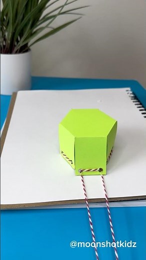 DIY Hexagonal 3D shapes math pull-up net tutorial with measurements