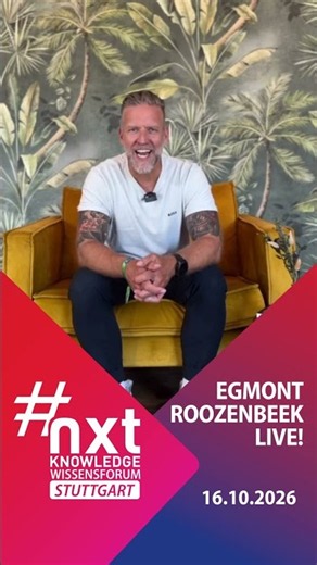 #nxtKNOWLEDGE Knowledge Forum 2026 - Egmont Roozenbeek