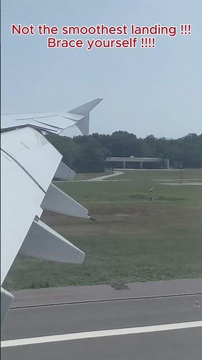 World's Bumpiest Landing - A380-800 Shakes the Runway Rough Landing Caught on Camera!