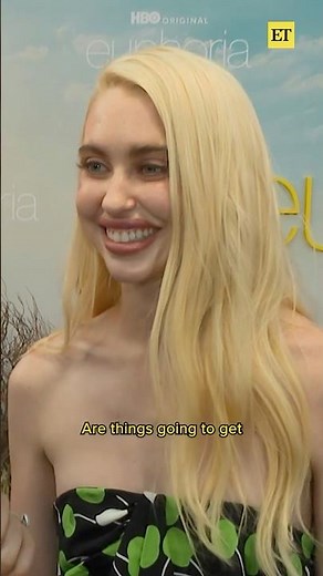Chloe Cherry reacts to THAT scene in the #euphoria season 3 premiere