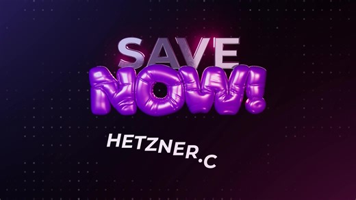 Black Friday starts today for us! Until Cyber Monday, Dec 1st, you can skip the setup fee on selected dedicated servers and also enjoy our Nextcloud-based Storage Share for free for a whole month! Don’t wait too long, the offer is subject to availability! https://htznr.li/BW25_fb | Hetzner