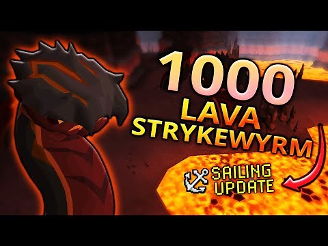 Loot From 1,000 Lava StrykeWyrms (62 Slayer)
