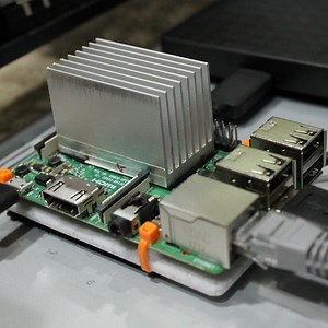 Raspberry Pi Heat Sink Recycled from PC