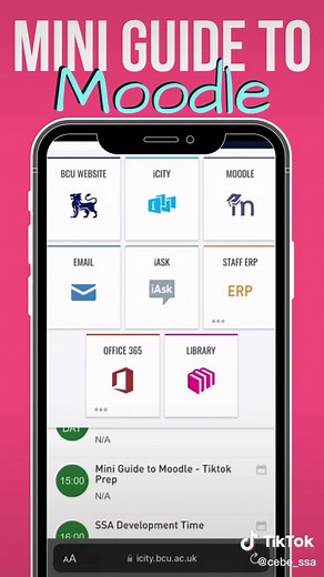 Navigating Moodle can be a little bit overwhelming, but I’m here to make the process easy and simple! #student #bcu #birminghamcityuniversity #fy #foryou #cebe #university #unilife #moodle #tips #fyp #vle