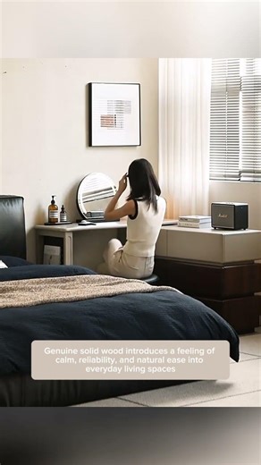 Why Black Walnut Dressing Tables Elevate Bedrooms #dressingtable #vanity #wardrobe