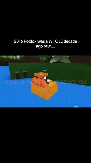 2016 ROBLOX was a WHOLE decade ago btw.. 🥹😭