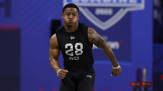 Wan'Dale Robinson runs official 4.44-second 40-yard dash at 2022 combine