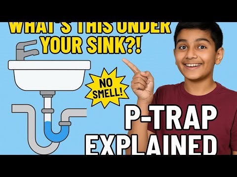 Why Every Sink Has a P-Trap | Simple Plumbing Science