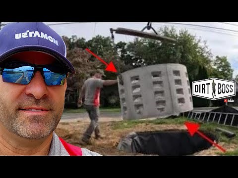 Drywell Installation Tutorial! Colonie NY