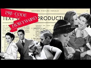 Pre-Code Hollywood | Hollywood Before The Hays Code