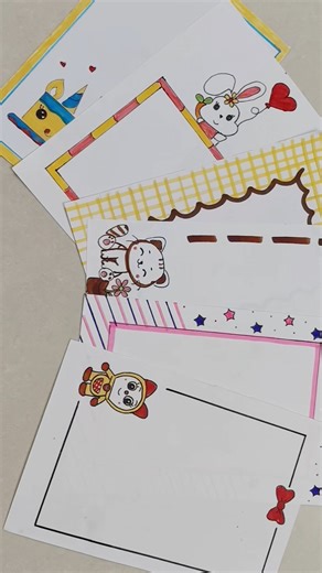 easy border design/project work designs/border design for projects/border design