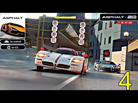 Asphalt Legends Gameplay Walkthrough Part 4 (ios, Android)