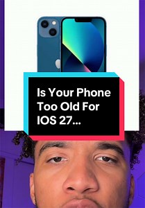 Is your phone too old for IOS 27?? #carterpcs #tech #ios27 #apple #iphone18