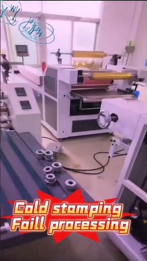 GOLD FOIL STAMPING PROCESS embossing foiling printing machine